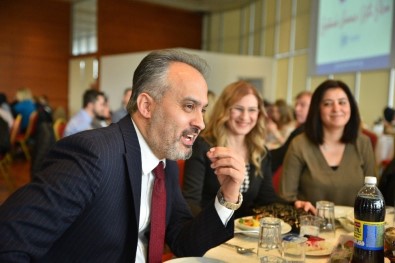 Başkan Aktaş, BUSMEK Öğretmenleriyle