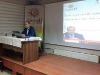 TÜRK DÜNYASI - Güneş Vakfı'nda 'İslam Düşüncesinde Tarih Anlayışı' Konferansı