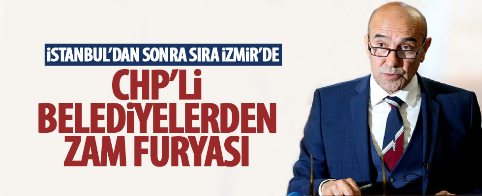 İzmir'de suya zam!