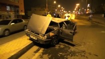 Kahramanmaraş'ta Devrilen Otomobilin Sürücüsü Ağır Yaralandı