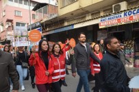 DAVUL ZURNA - Kırıkhan'da 'Kadına Şiddete Sıfır Tolerans' Yürüyüşü