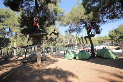 Kısa Molada Spor Alanları Doldu Taştı