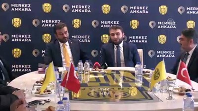 Merkez Ankara'dan MKE Ankaragücü'ne Sponsorluk Desteği