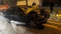 Samsun'da Otomobil İle Traktör Çarpıştı Açıklaması 5 Yaralı