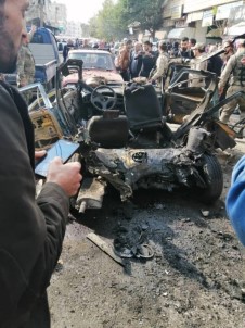 Afrin'de Bombalı Saldırı Açıklaması 5 Yaralı