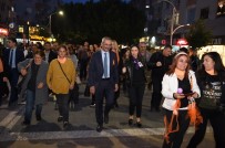 KADINA ŞİDDET - Başkan Bozdoğan, Şiddete Karşı Kadınlarla Birlikte Yürüdü