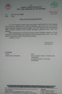 Dere Yatağının Kurumasına Sebep Olan İnşaat Durduruldu