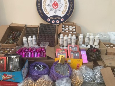 Malatya'da Kaçak Parfüm Operasyonu