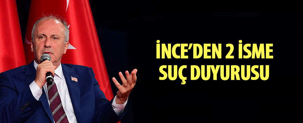 Muharrem İnce'den Rahmi Turan ve Talat Atilla'ya dava