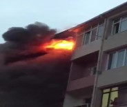 YENIDOĞAN - Yanan Evden Kopan Parça İtfaiyecinin Başına Düştü