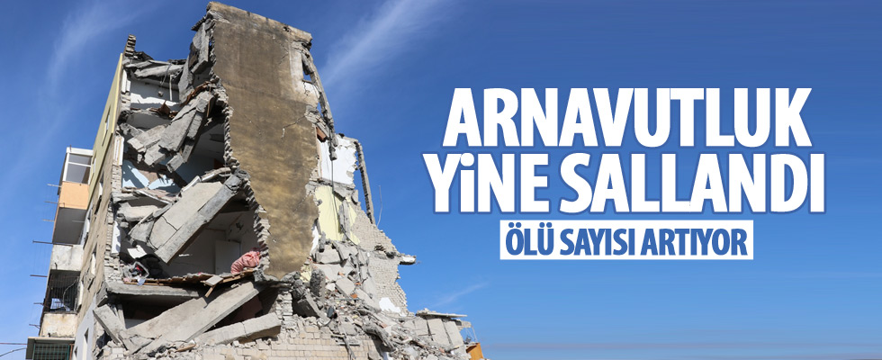 Arnavutluk'ta 5,6 büyüklüğünde bir deprem daha!