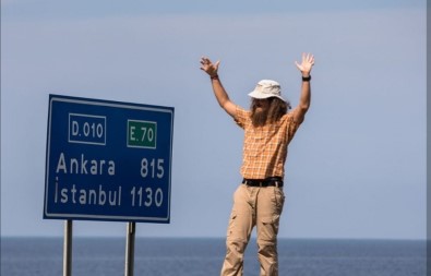 Çin'den Sinop'a Yürüdü