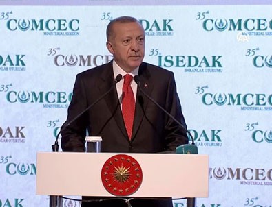 Cumhurbaşkanı Erdoğan'dan Kudüs mesajı