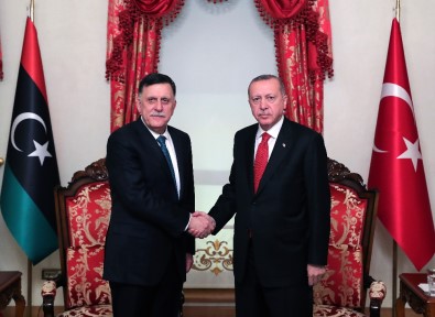 Cumhurbaşkanı Erdoğan'ın Sarraj'ı Kabulü Sona Erdi