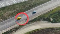 IŞIK İHLALİ - Kurallara Uymayan Sürücüler 'Drone'dan Kaçamadı Açıklaması  4 Bin 189 TL İdari Para Ceza