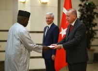 GAMBIYA - Cumhurbaşkanı Erdoğan, Gambiya Büyükelçisini Kabul Etti