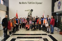 İDRIS AKBıYıK - Öğrencilerden Emniyet Müdürü Atanur'a Ziyaret