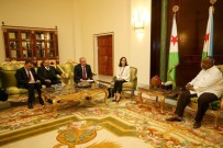 İSMAİL OMAR GUELLEH - TBMM Başkanı Şentop, Cibuti Cumhurbaşkanı Guelleh İle Görüştü