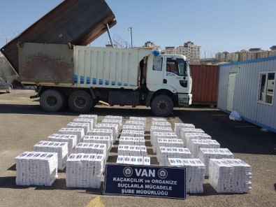 Van'da 163 Bin Paket Kaçak Sigara Ele Geçirildi