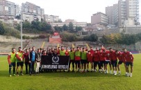 TEZAHÜRAT - Zonguldak Kömürspor Taraftarından Futbolculara Moral
