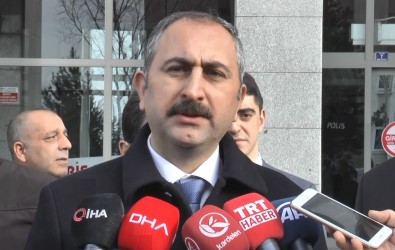 Adalet Bakanı Gül Açıklaması 'İzmir'de O Eve Yazılan Yazı Hepimizin Evine Yazılan Yazıdır'