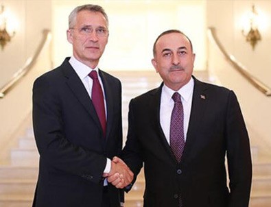 Çavuşoğlu Stoltenberg ile görüştü!