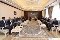 İL BAŞKANLARI - Genç Girişimciler Kurulundan Van TSO'ya Ziyaret