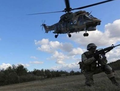 Irak'ın kuzeyinde teröre hava destekli darbe