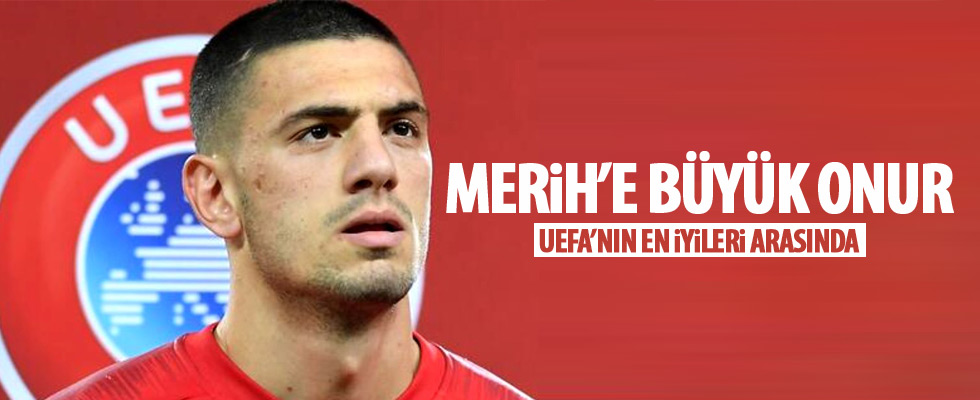 Merih Demiral, en iyi 11'e seçildi!