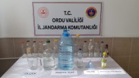 Ordu'da Kaçak İçki İmalathanesine Baskın