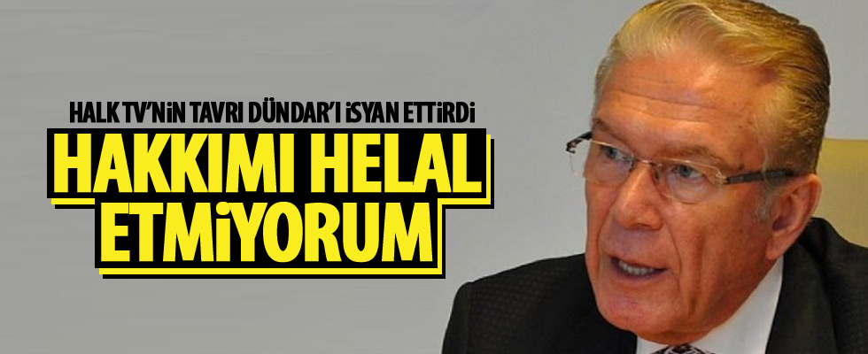 Uğur Dündar'dan Halk TV'ye tepki!