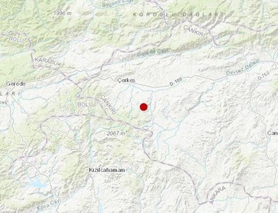 Çankırı'da 3.2 şiddetinde deprem meydana geldi!