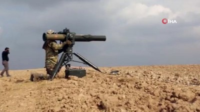 SMO Tel Tamr'da Teröristleri Taşıyan Aracı İmha Etti