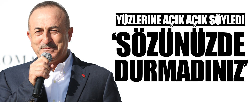 Bakan Çavuşoğlu'ndan, isim değişikliği açıklaması