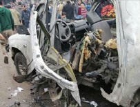 BOMBALI ARAÇ - Cerablus'ta bomba yüklü araçla terör saldırısı