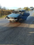 ADALA - İki Otomobil Kafa Kafaya Çarpıştı Açıklaması 3 Yaralı