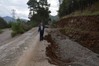 ÇAYLı - Kazalara Davetiye Çıkaran Yola Vatandaşlar Tepki Gösterdi
