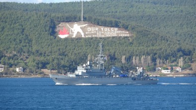 Rus Keşif Gemisi, Çanakkale Boğazı'ndan Geçti