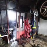 SANAYİ SİTESİ - Van Oto Sanayi Sitesinde İşyeri Yangını