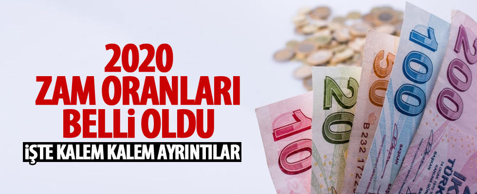 2020 yılında vergi, harç ve cezalara zam geliyor!