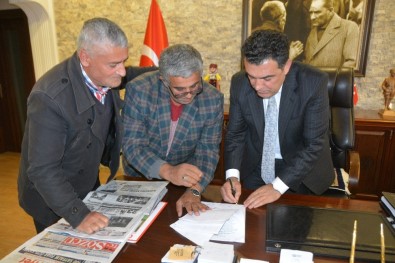 Başkan Demir, İşçilerle Toplu Sözleşme İmzaladı