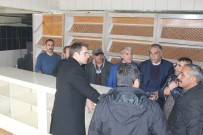 MEHMET HALİS AYDIN - Başkan Vekili Aydın, Belediye Fırını İle Garajda İncelemelerde Bulundu