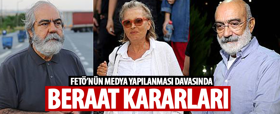 FETÖ'nü medya davasında karar!
