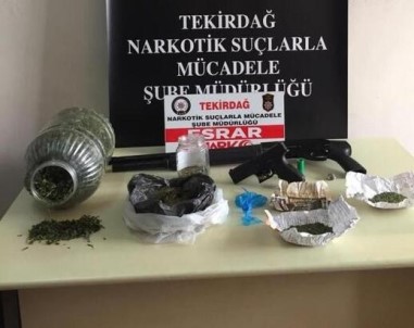 Tekirdağ'da 1 Buçuk Kilo Uyuşturucu Ele Geçirildi Açıklaması 4 Gözaltı