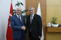 TÜRKIYE ZIRAAT ODALARı BIRLIĞI - TZOB Genel Başkanı Şemsi Bayraktar'dan Yüce'ye Ziyaret