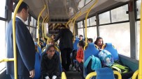 MEHMET GÜNEŞ - Derebucak'ta Öğrenci Servisleri Denetlendi