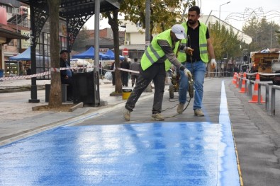 Düzce'de İstanbul Caddesi Yeni Yüzüne Kavuşuyor