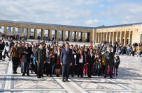 29 EKİM CUMHURİYET BAYRAMI - GKV'li Öğrenciler Anıtkabir'i Ziyaret Etti