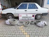 ELEKTRİK KABLOSU - Kahramanmaraş'ta Kablo Hırsızı 3 Kişi Yakalandı