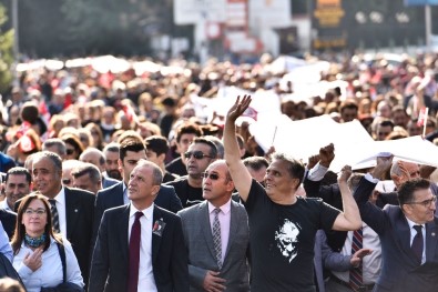 Muratpaşa'dan  'Saygı Yürüyüşü'